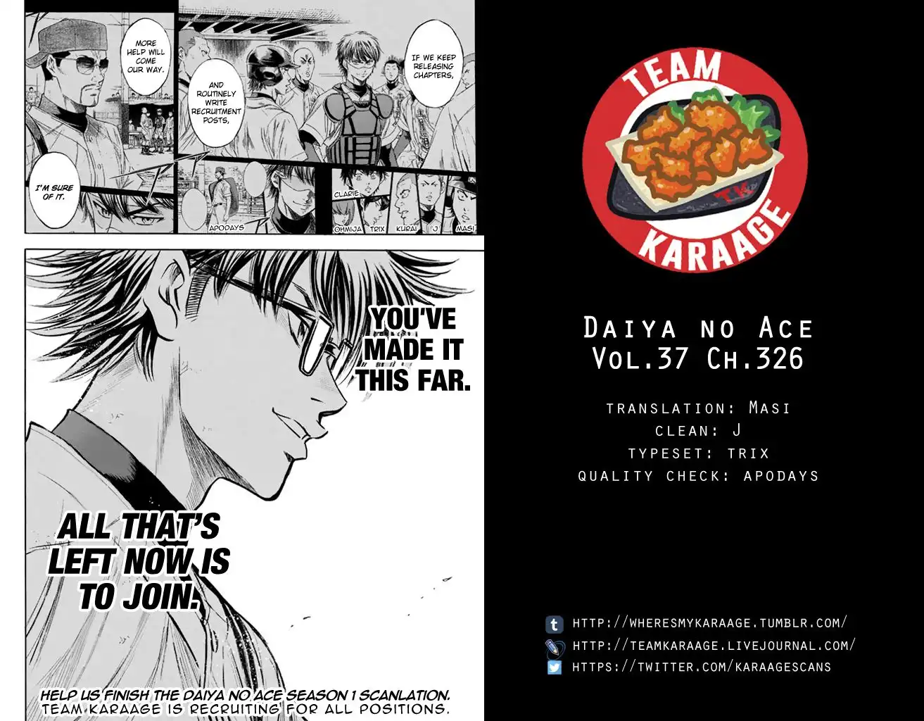 Diamond no Ace Chapter 326 21